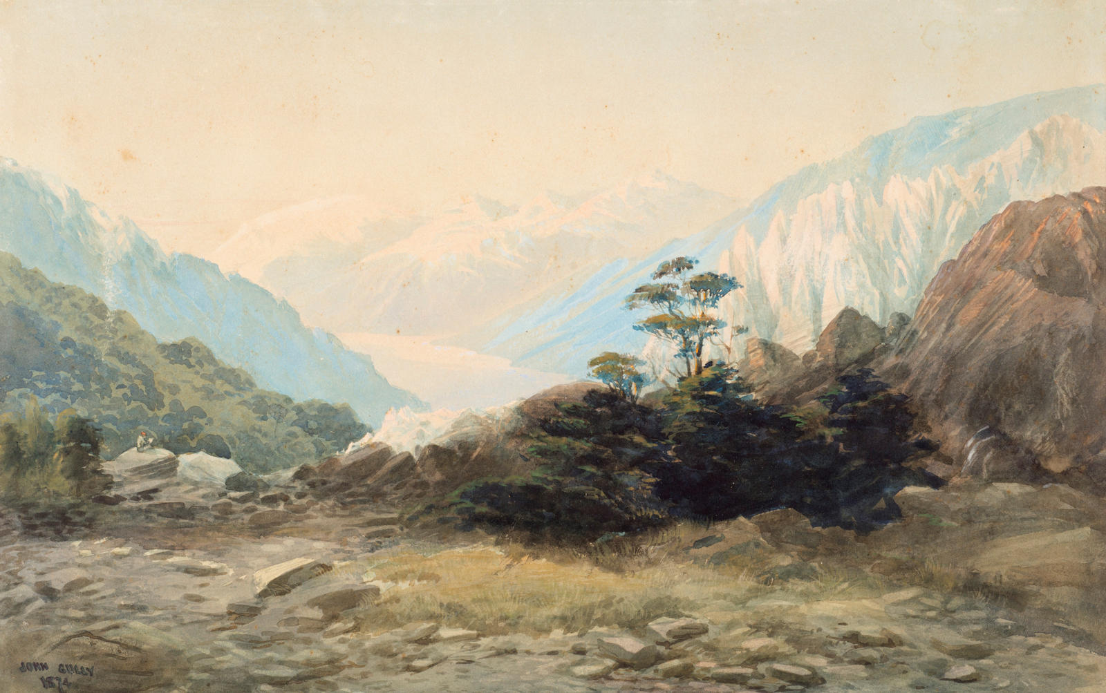 Morning on the Waiau, Franz Joseph Glacier