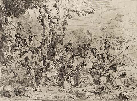 Laban Searching Jacob's Baggage