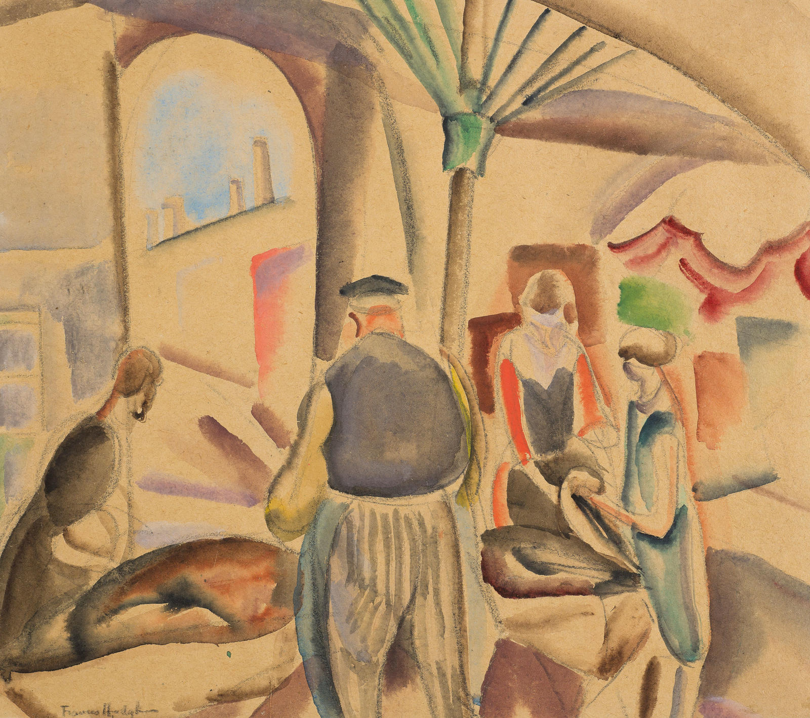 A Market Scene (The Market)