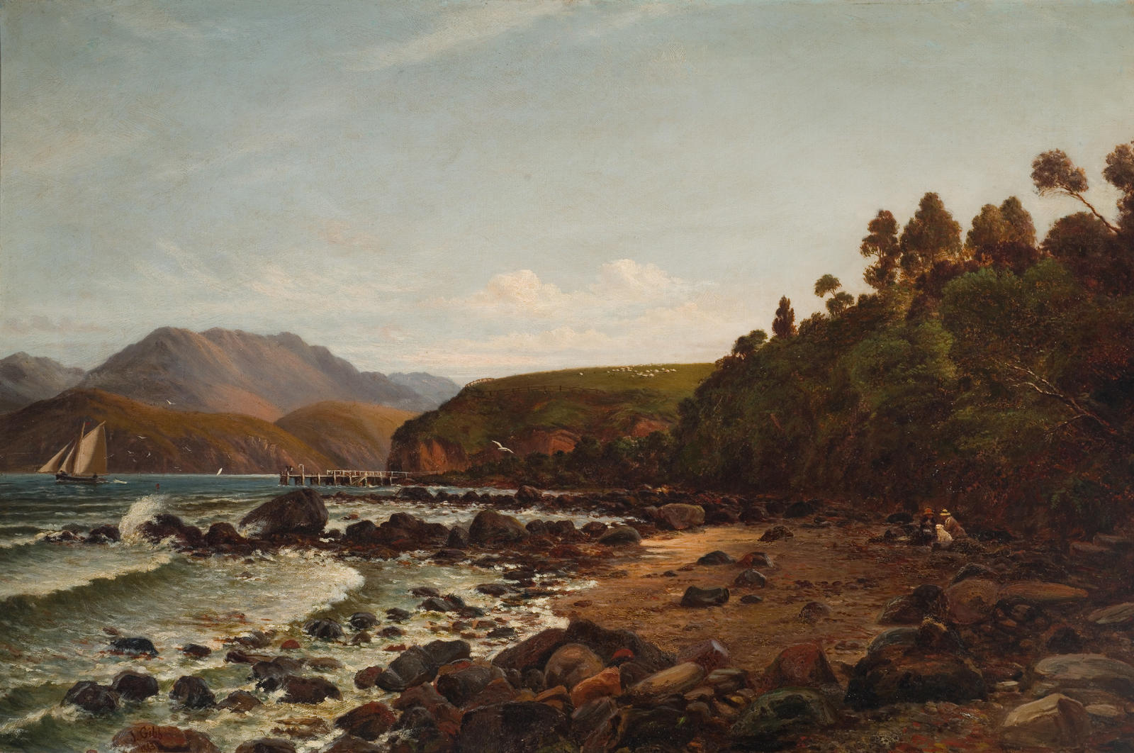 Low tide, Governor's Bay