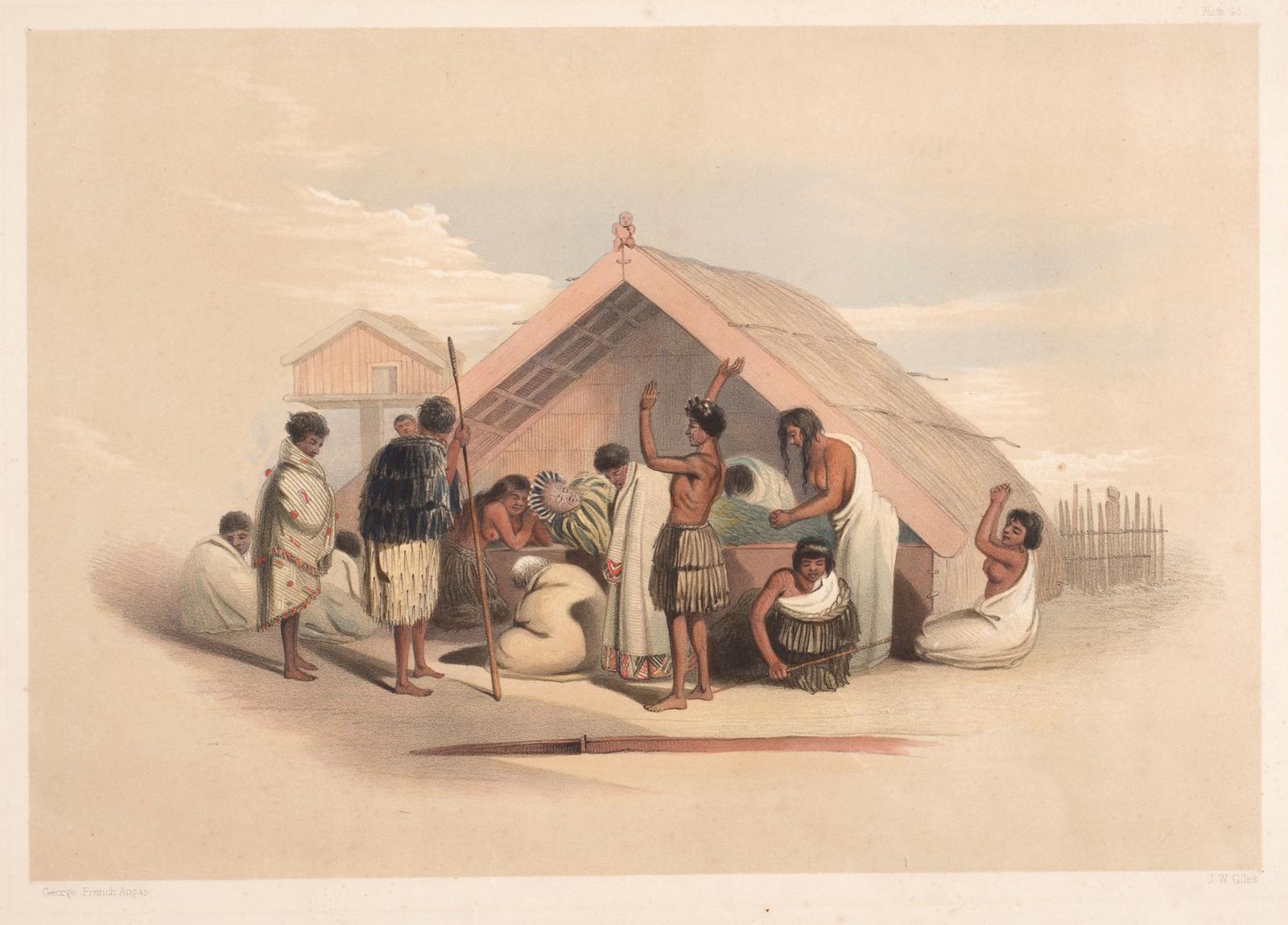Weeping Over A Deceased Chief