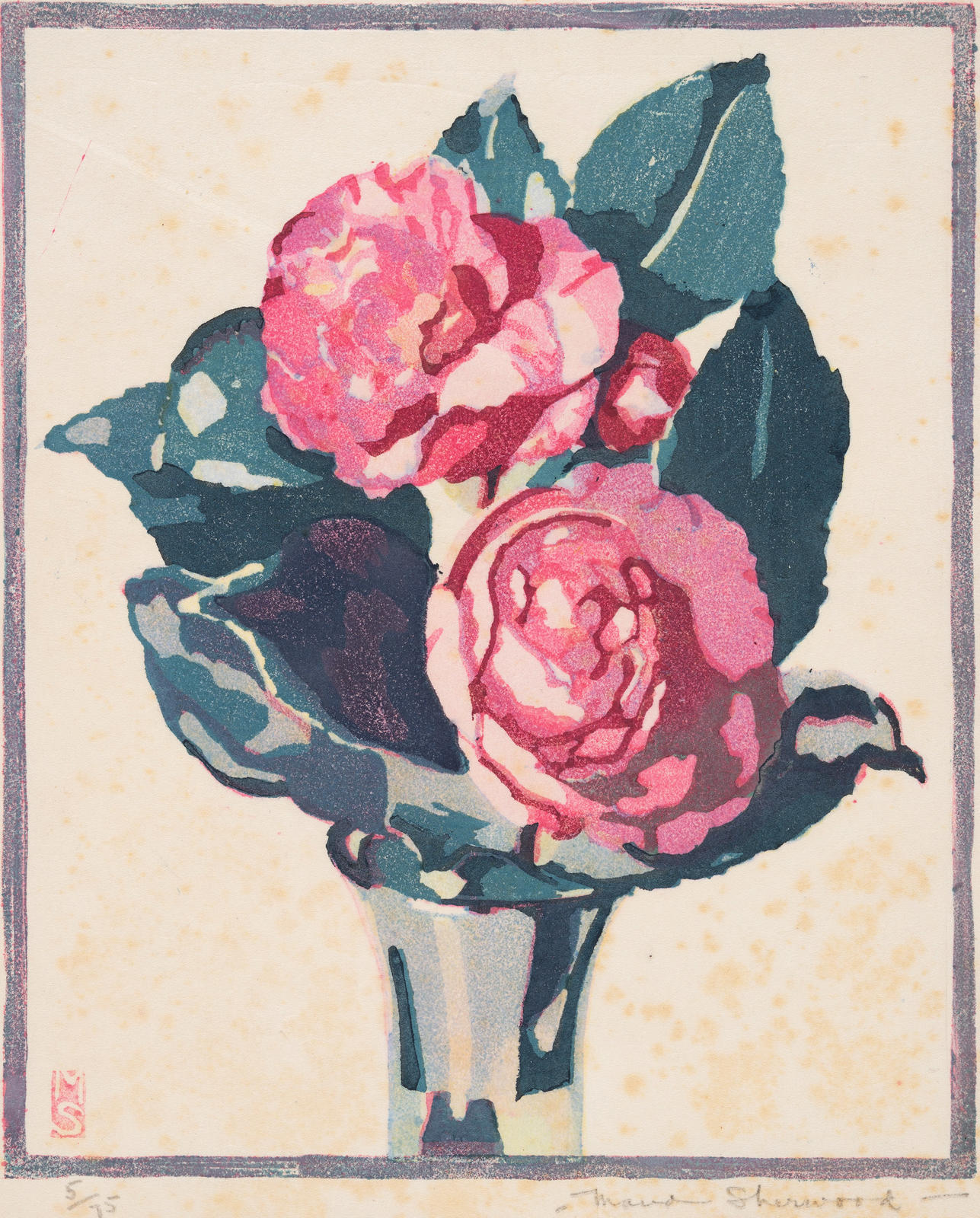 Two Flowers in a Vase