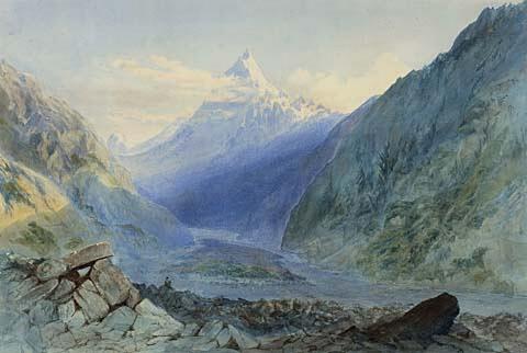 Mt Cook and the Hooker Glacier
