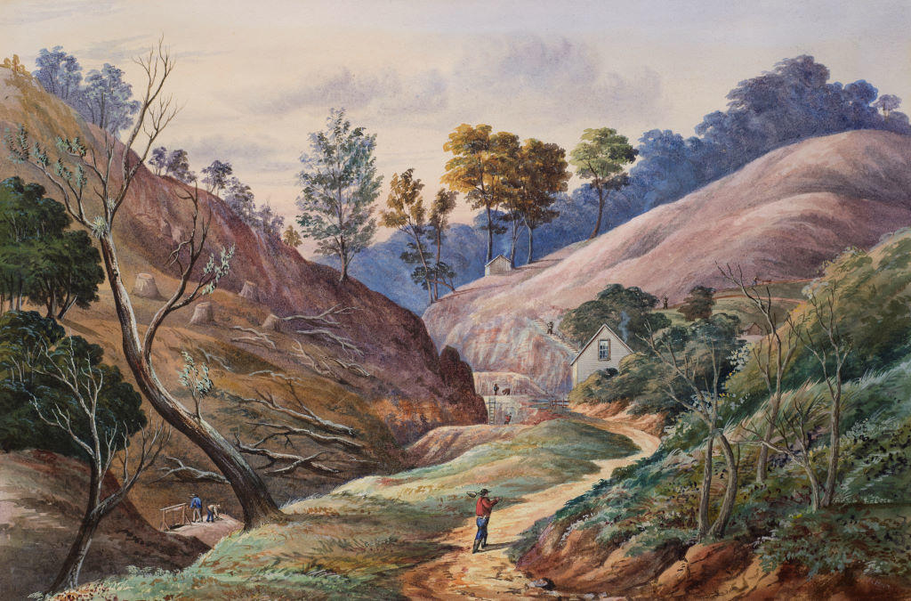 Gold Mining, Thames
