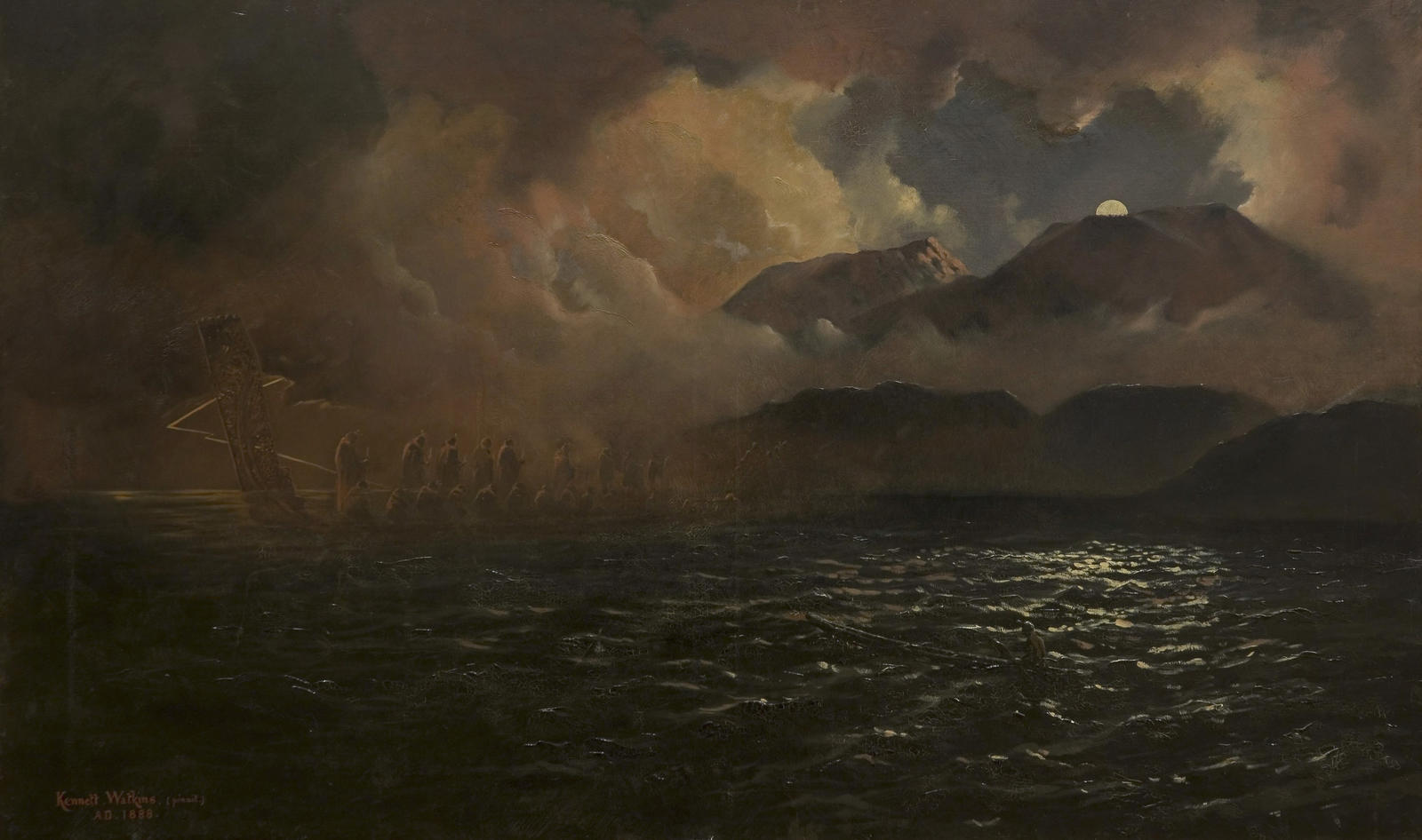 The Phantom canoe: a legend of Lake Tarawera