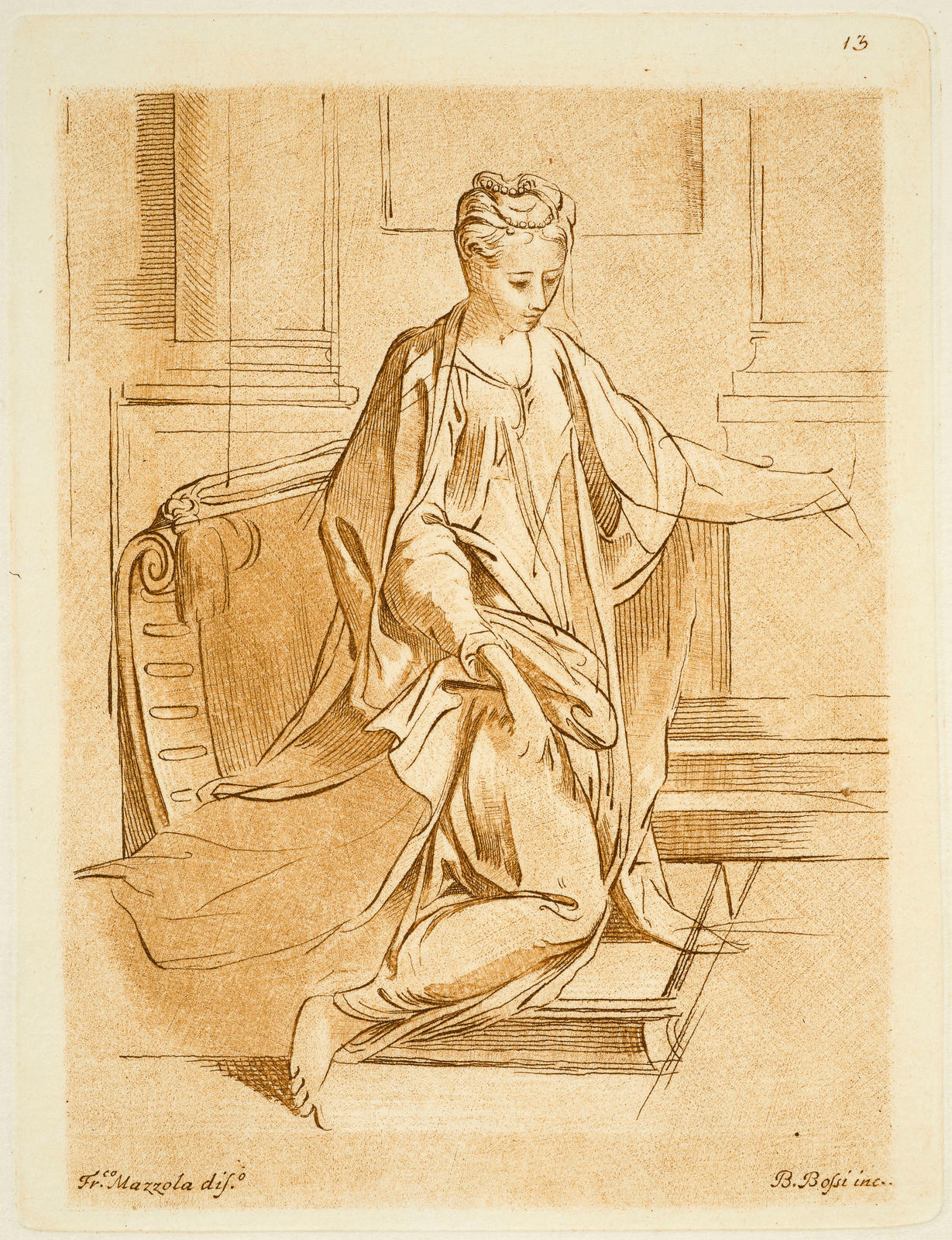 Woman Kneeling