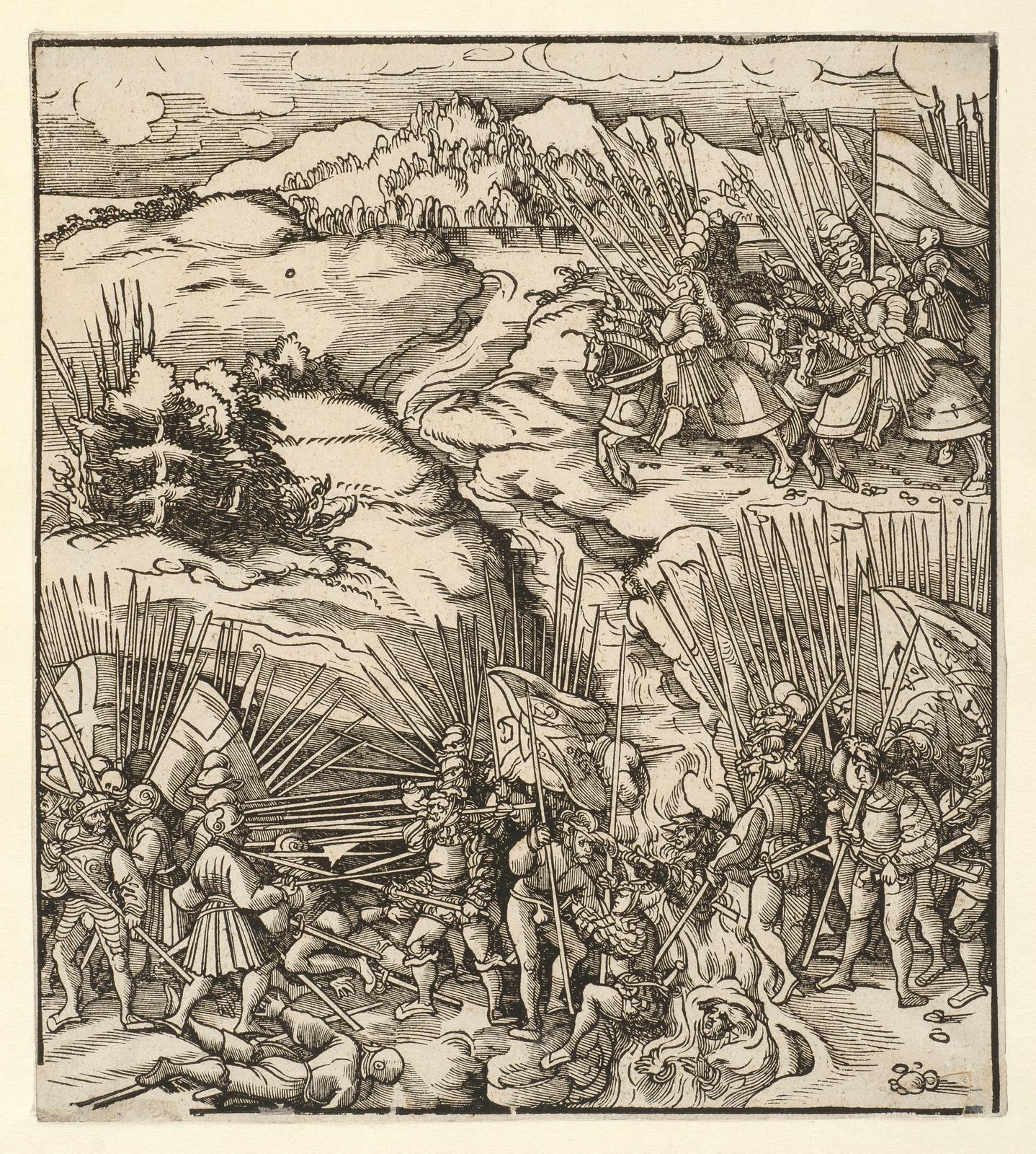 The Battle of Dorneck in Switzerland