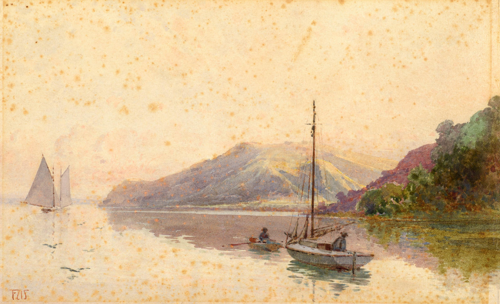 Harbour with Sailing Boats