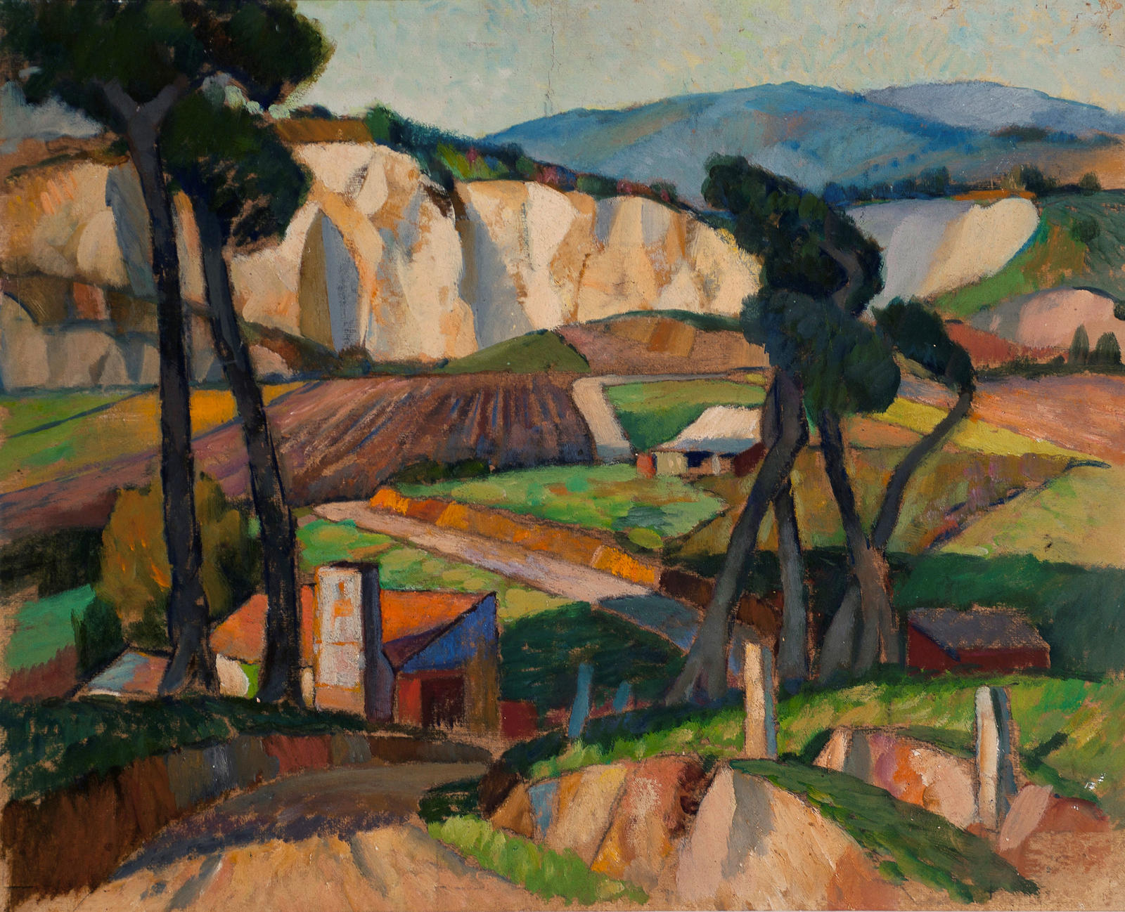 Study for Clay Riverbanks