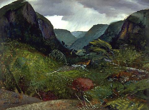 After heavy rain