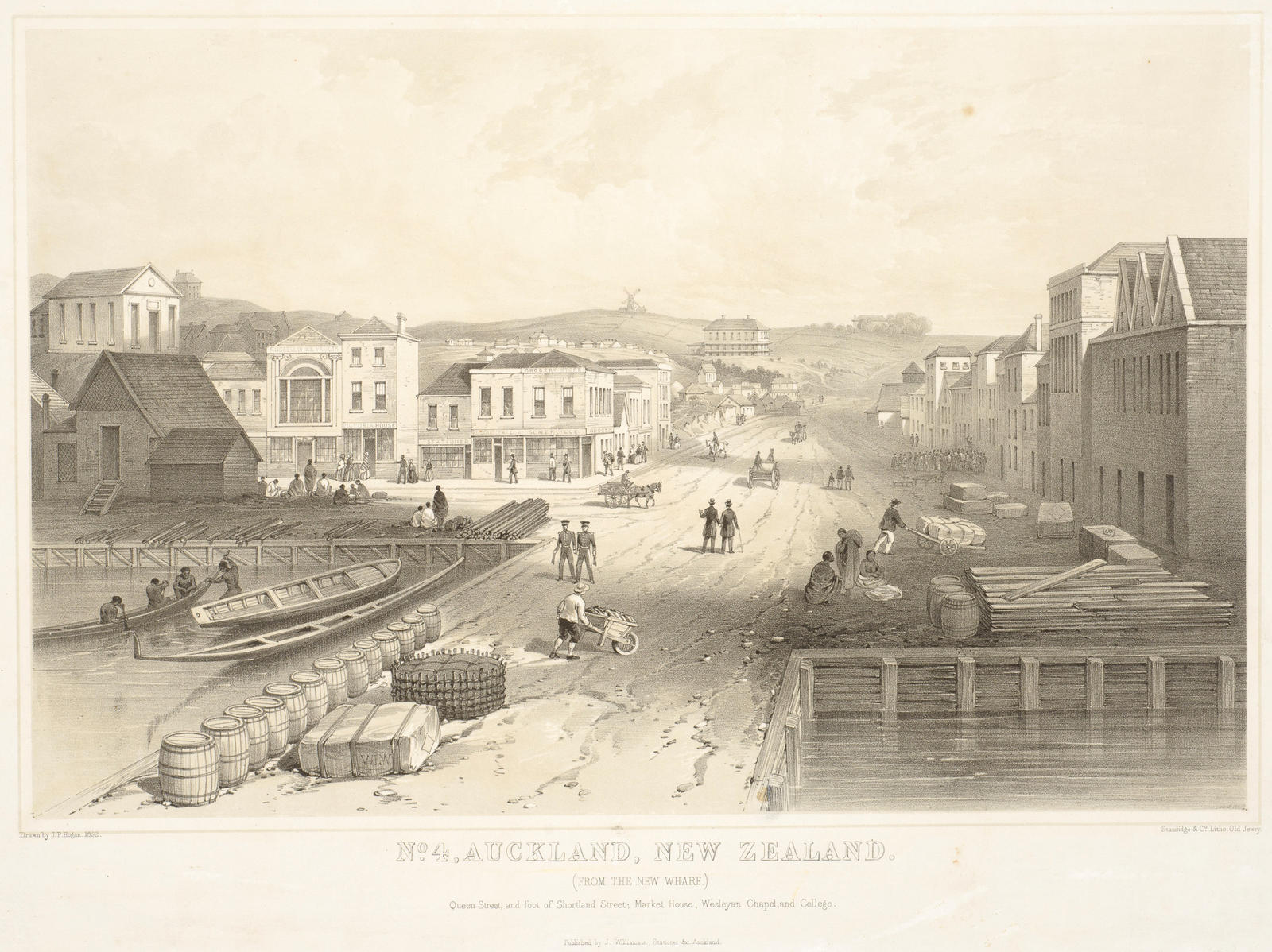 No.4, Auckland, New Zealand, (From the New Wharf)