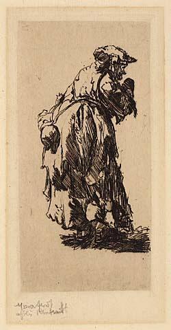 Study after Rembrandt