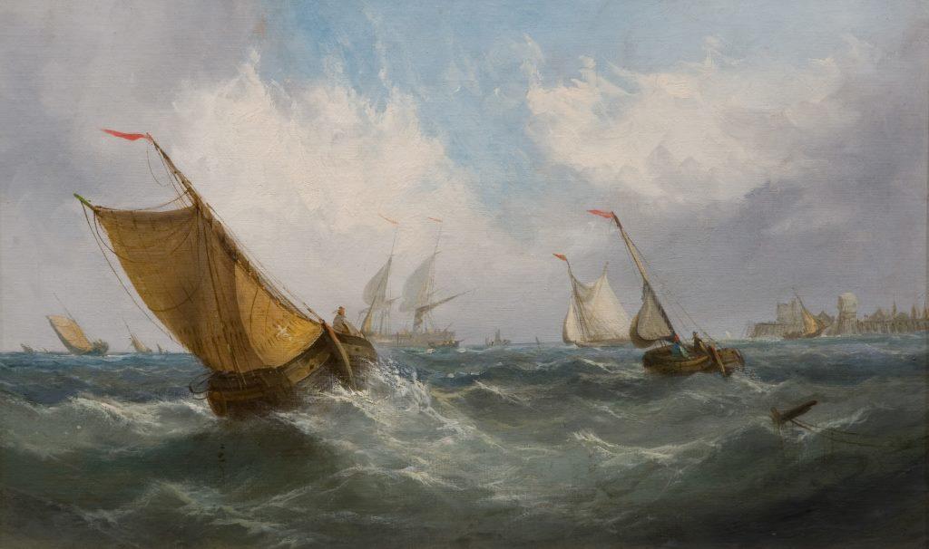 Fishing Boats off Ramsgate