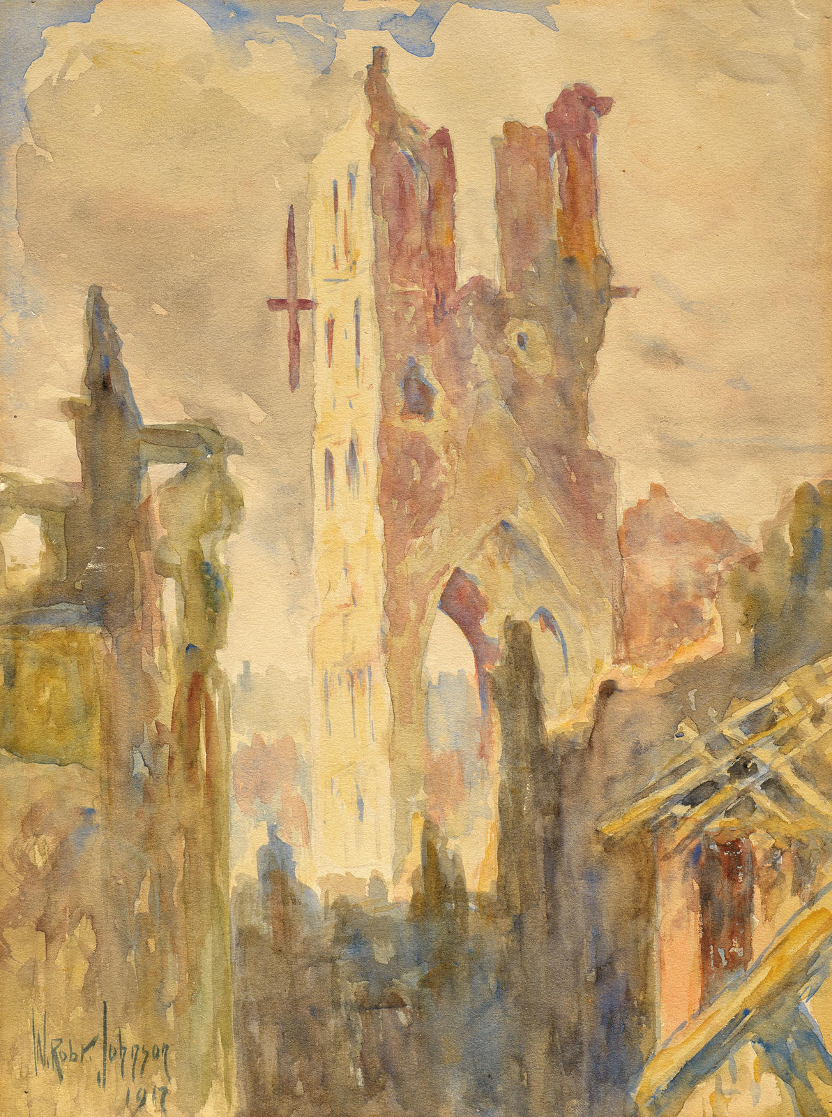 The Cloth Hall, Ypres; The Tower
