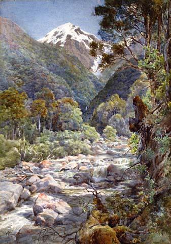 A Creek in the Otira Valley