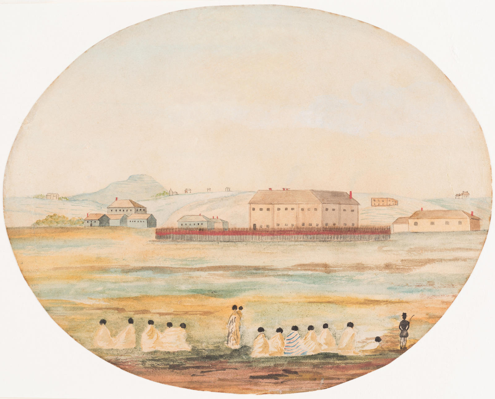 A Rough View of the Barracks Square
