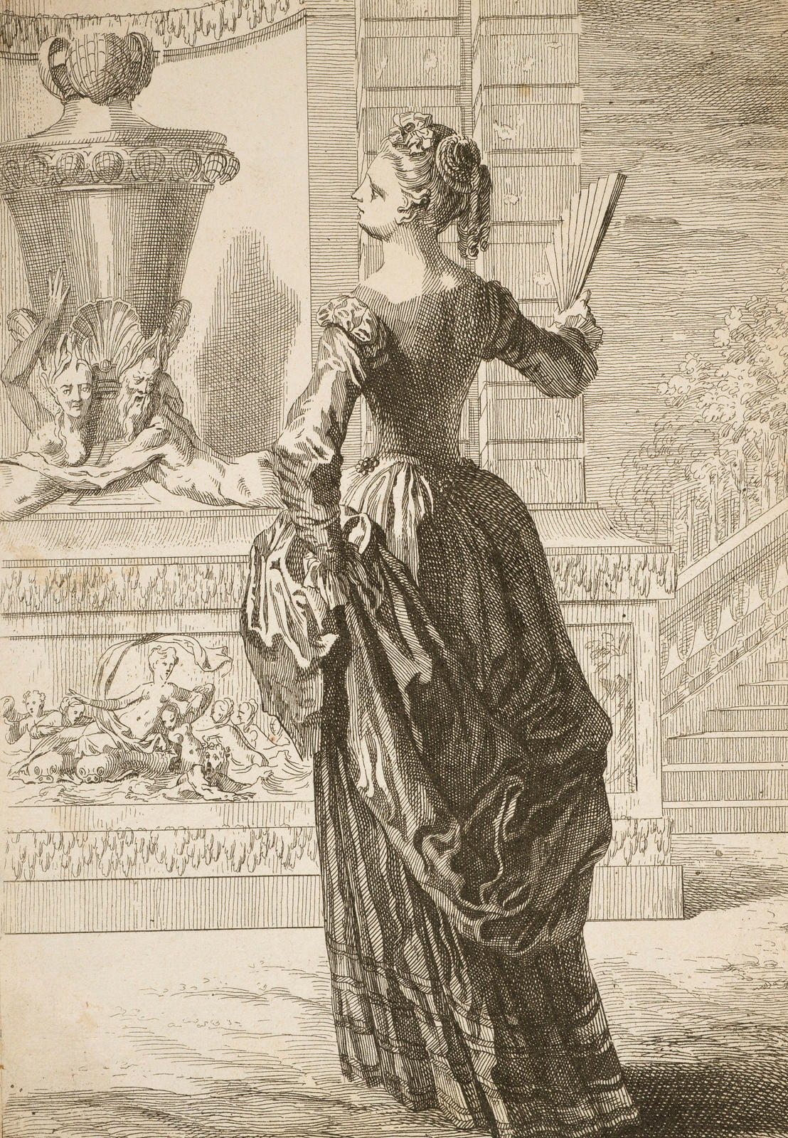 Woman with Fan