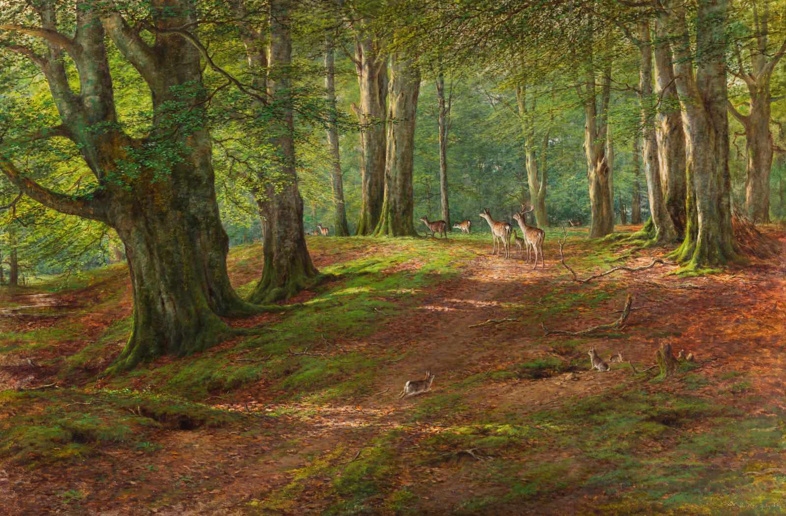 Midsummer - "Flecked with Leafy Light and Shadow"