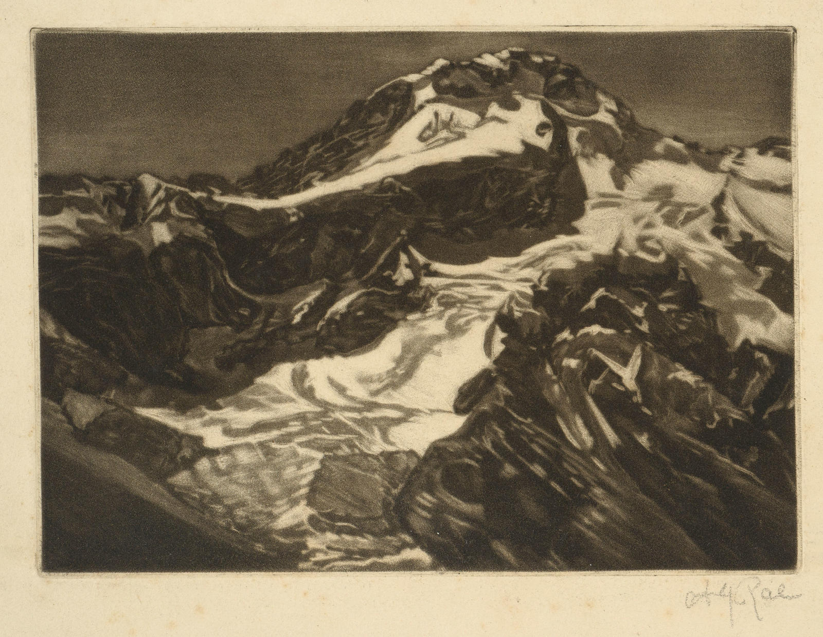 Mt Sefton from Mueller Hut