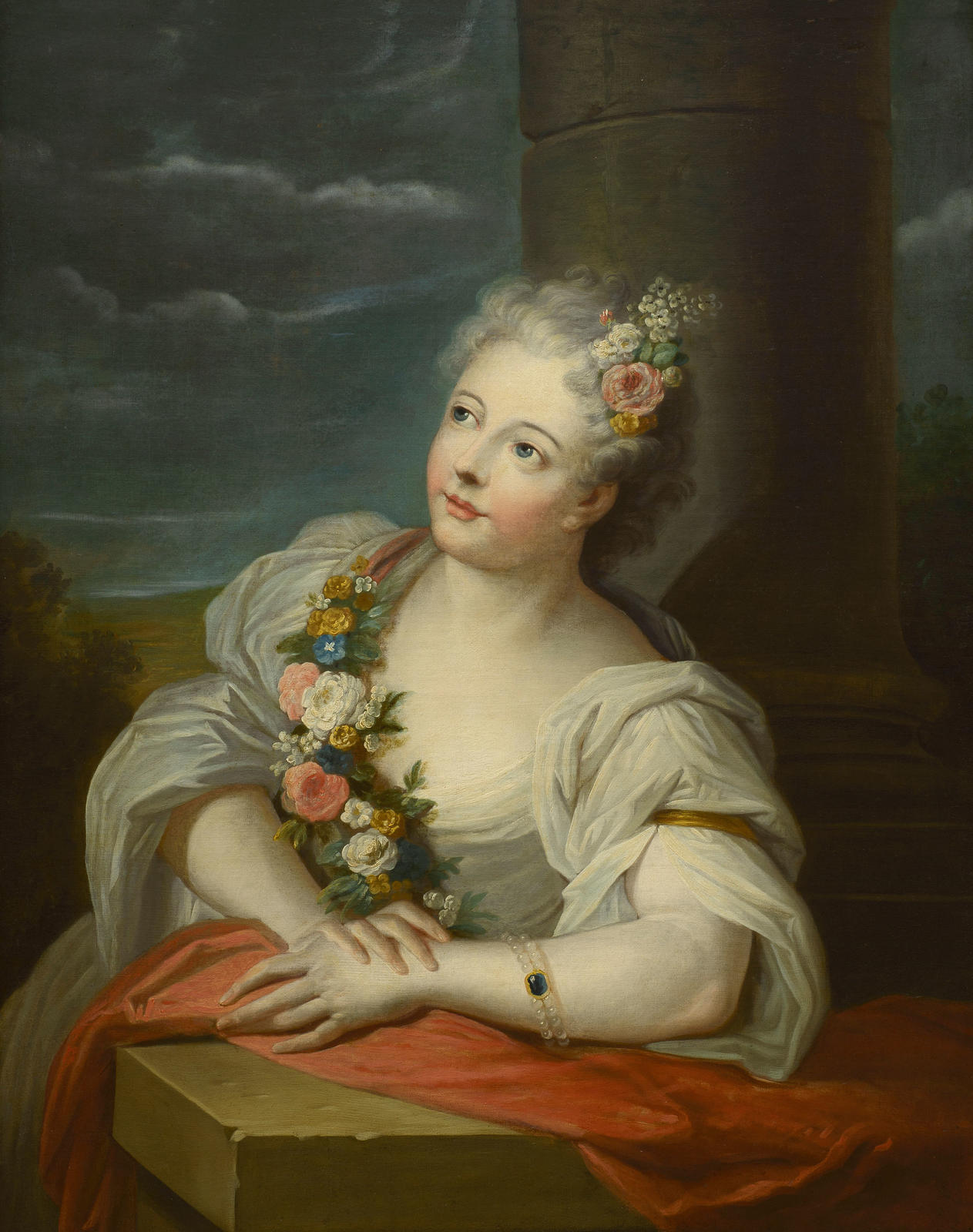 Portrait of a Woman as Flora