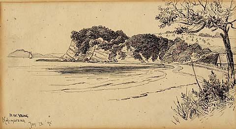 Kohimarama Beach, Looking Eastward
