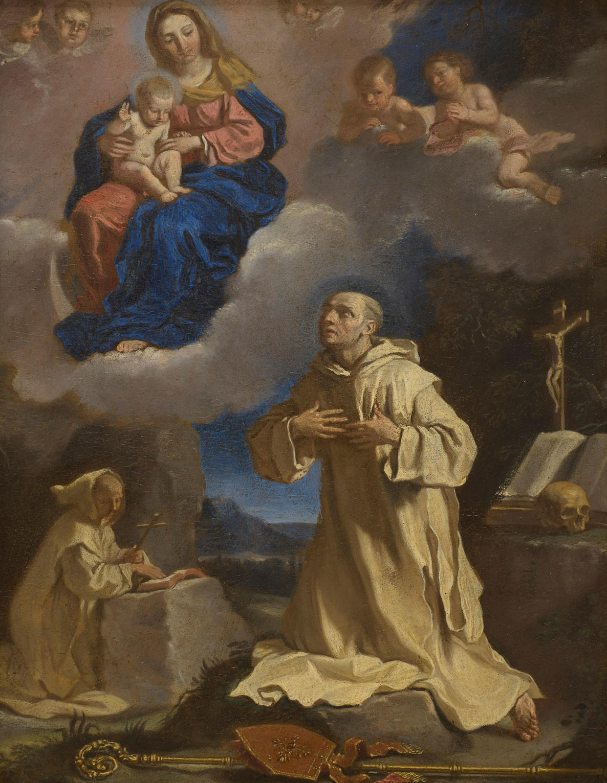 The Virgin and Child appearing to Saint Bruno