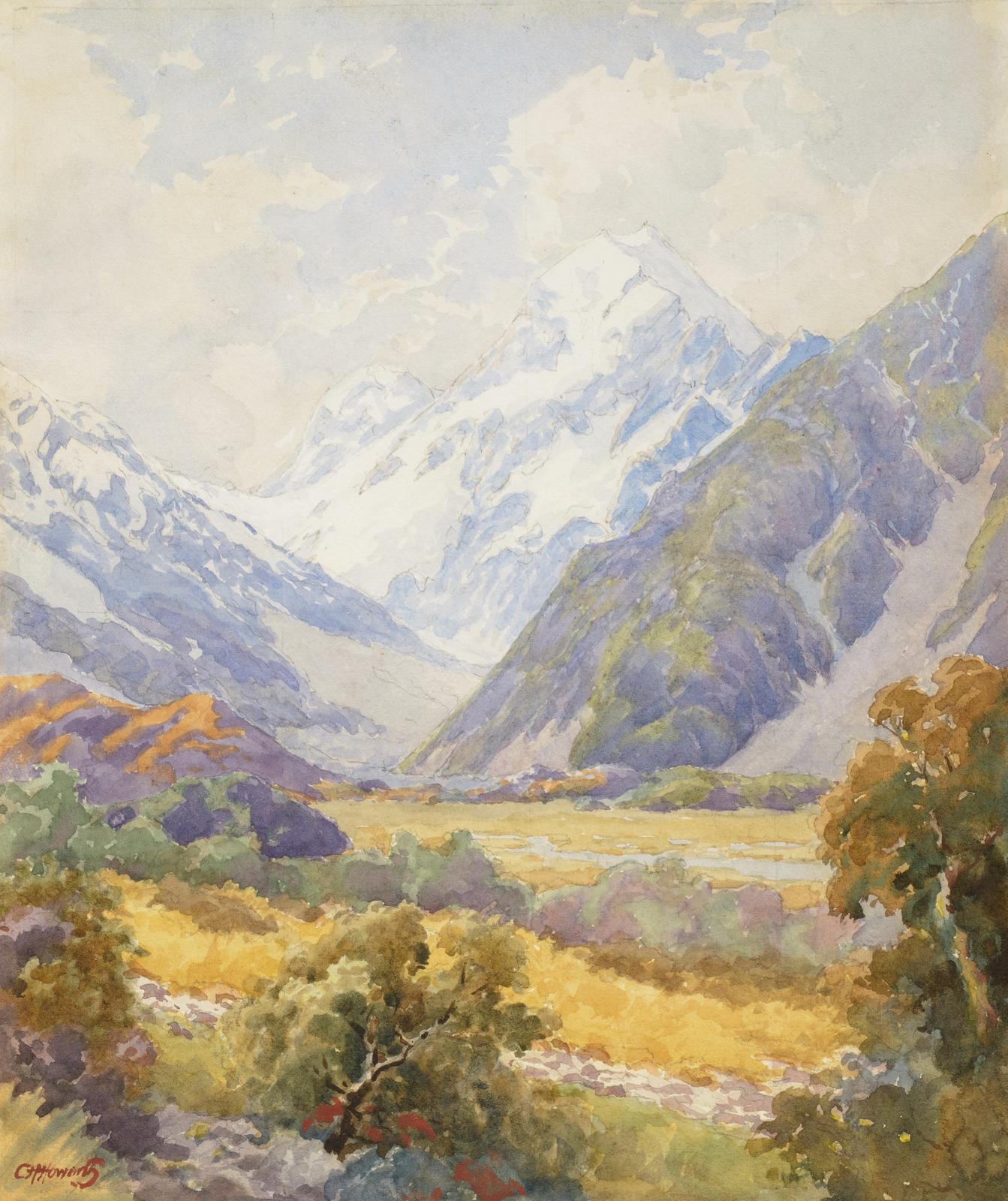 Mount Cook from the Hermitage