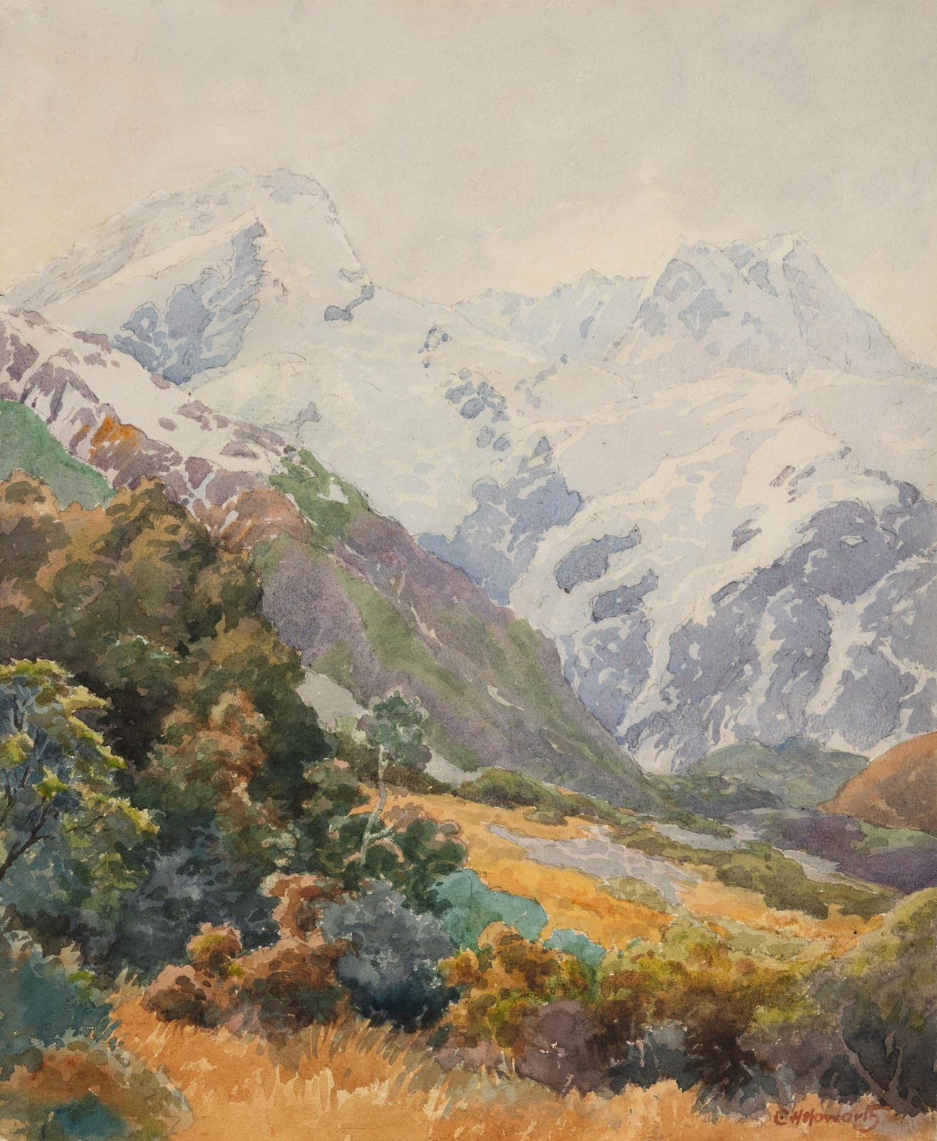 Mt Sefton from near the Hermitage