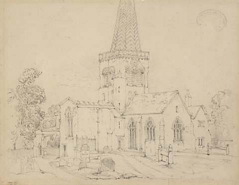 Church and Churchyard (Sacred to the Memory of Death)