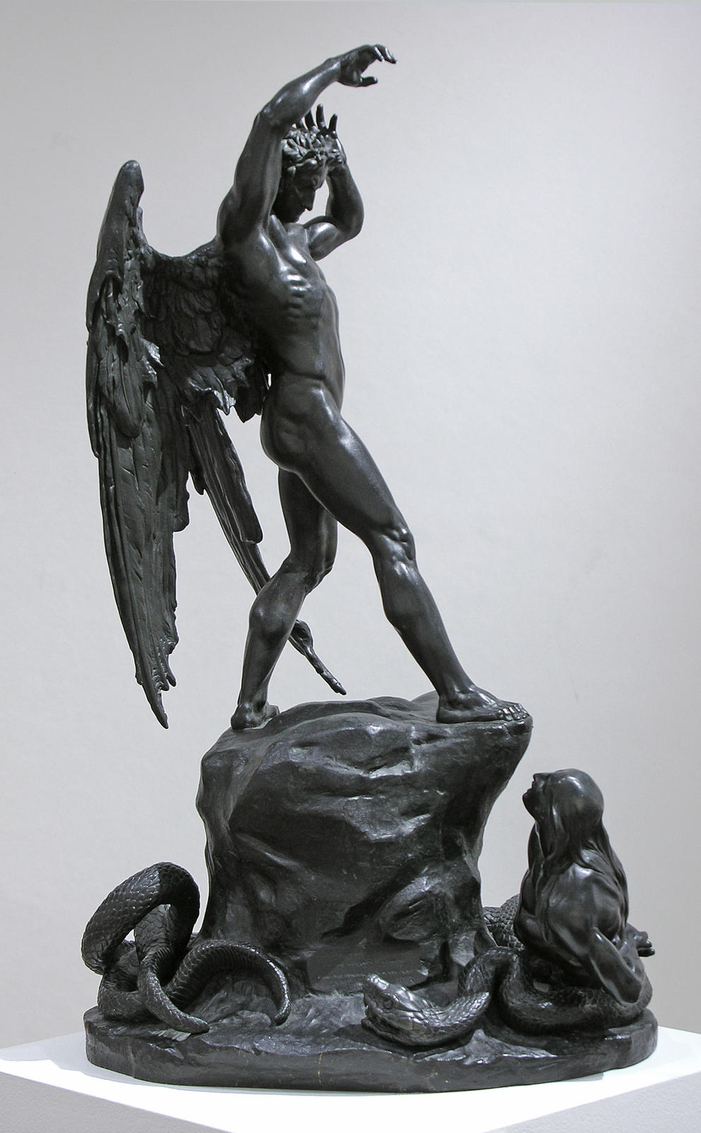 Satan dismayed