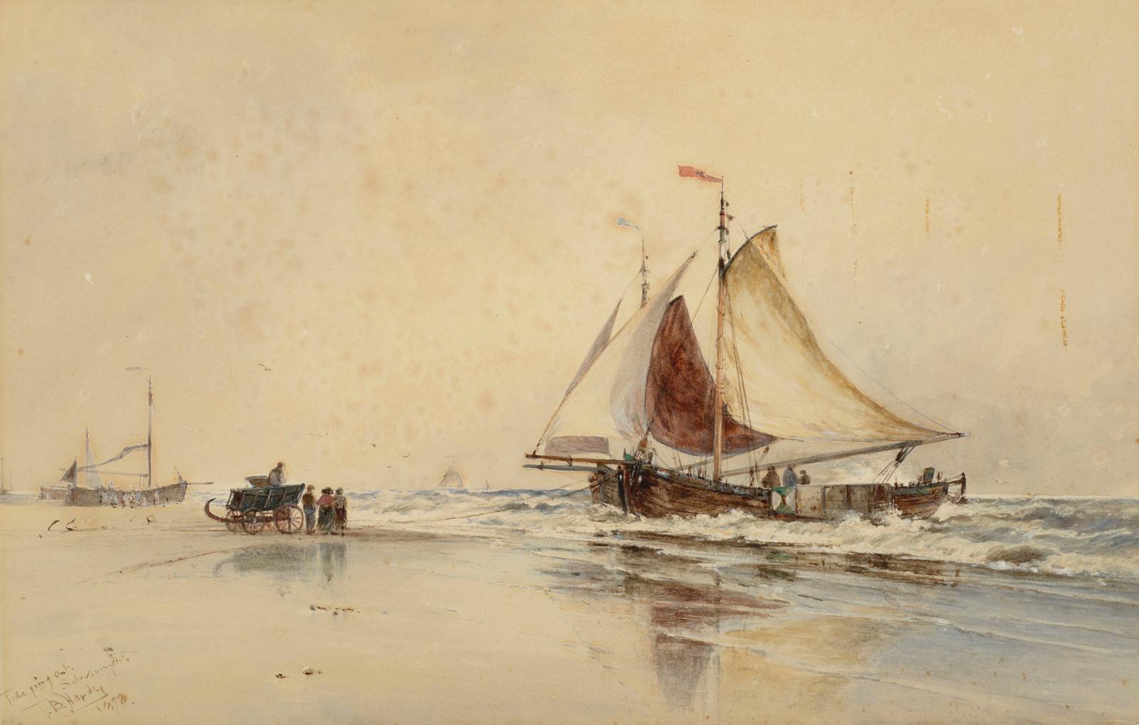 Tide Going Out, Scheveningen