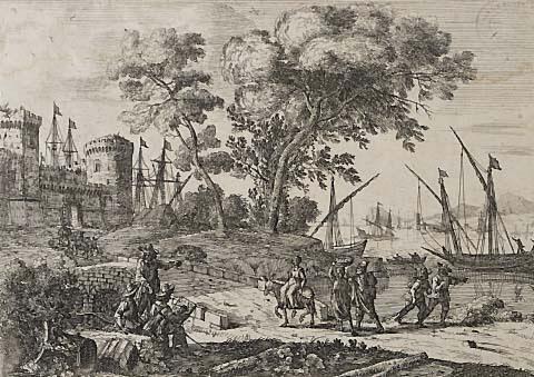 Coast Scene with an Artist (Le Dessinateur)