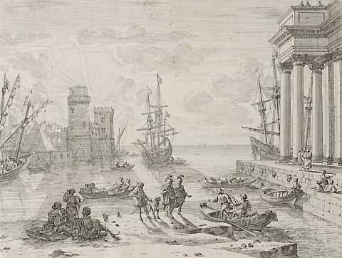 Seaport and Temple