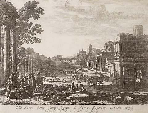 The Roman Forum (Le Campo Vaccino)