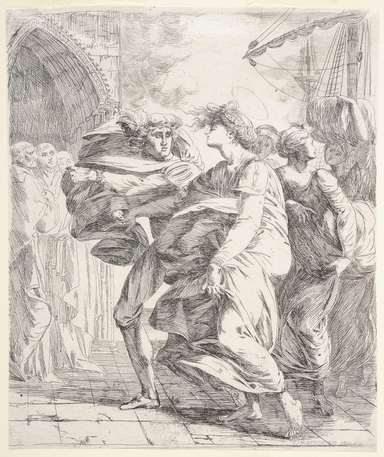 The landing of Saint Margaret