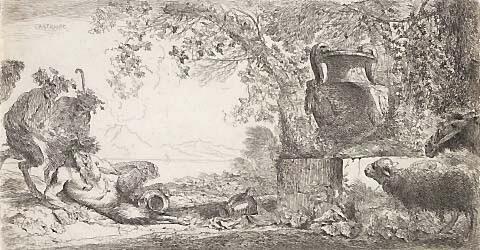 Satyrs and Sheep and Ass