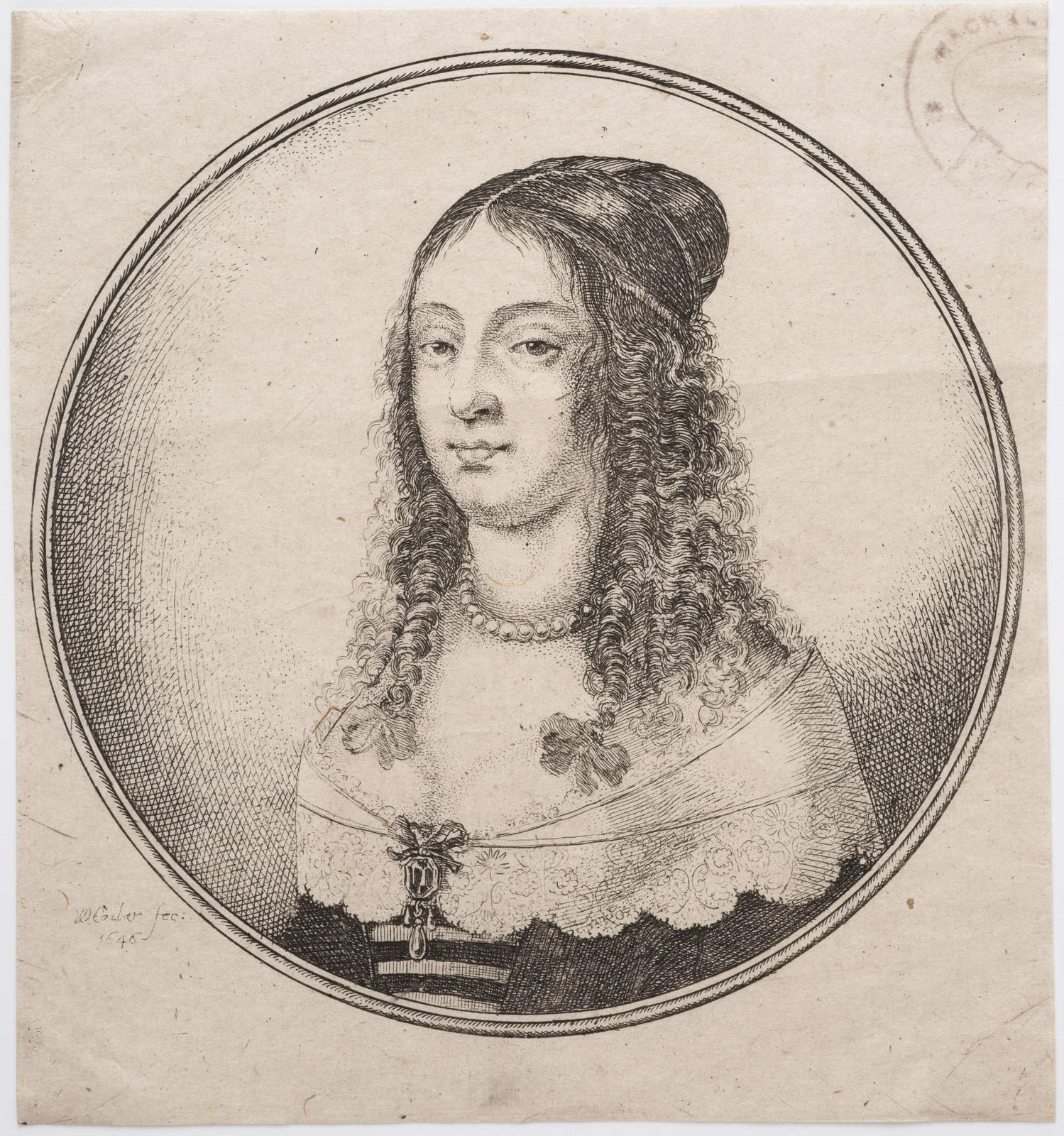 Woman with Bows in Her Hair