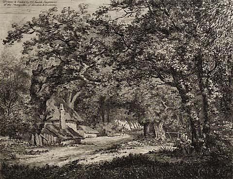 The Entrance of Stroud, A Village near Egham, Surrey