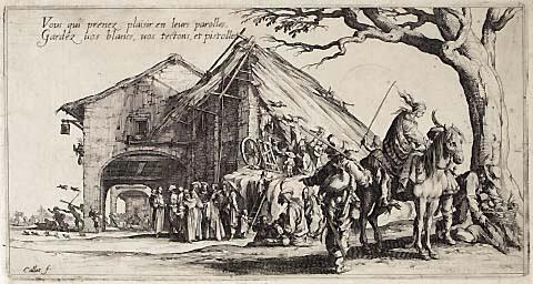 La Halte des Bohemiens: Les diseuses de bonne aventure