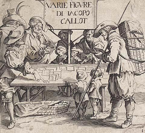 Frontispiece: Varie Figure di Jacopo Callot