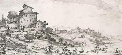 The Deer hunt from the Manor