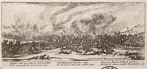 The battle