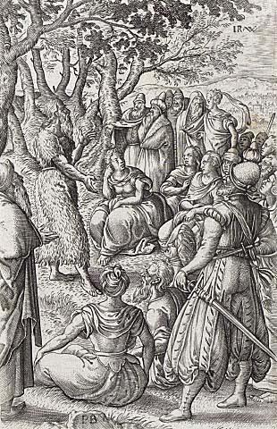 John the Baptist preaching