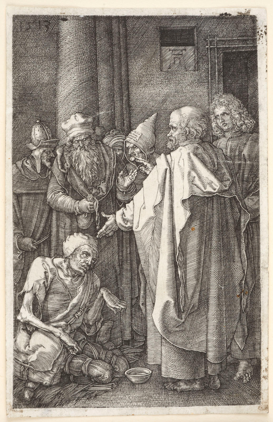 Saints John and Peter healing a cripple