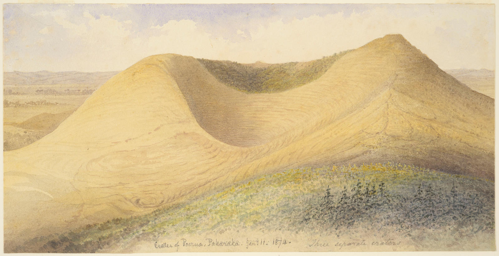 Crater of Poerua, Pakaraka
