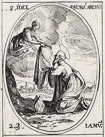 Saint Ildefouse, archeveque