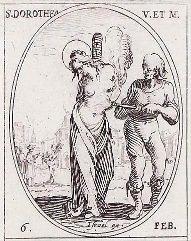 Saint Dorothee, vierge et martyre