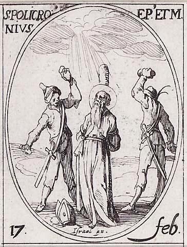 Saint Polichroine, eveque et martyr