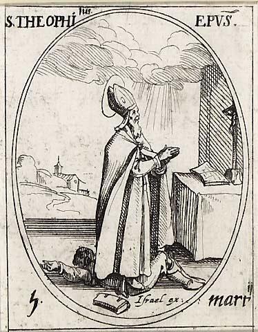 Saint Theophile, eveque