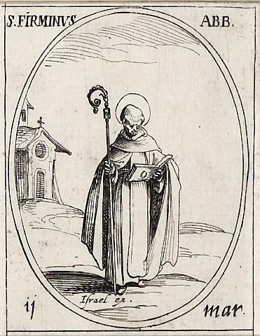 Saint Firmin, abbe